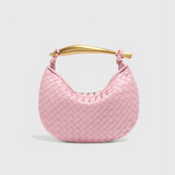 Gerda Bolso Woven kullatud käepidemega