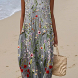 Cara™ | Midi kleit Wildflower