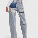 Roxy Vintage Kulunud Kõrge Vöökohtadega Jeansi