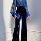 Maud™ | Üksik elegantne V-kaelusega jumpsuit
