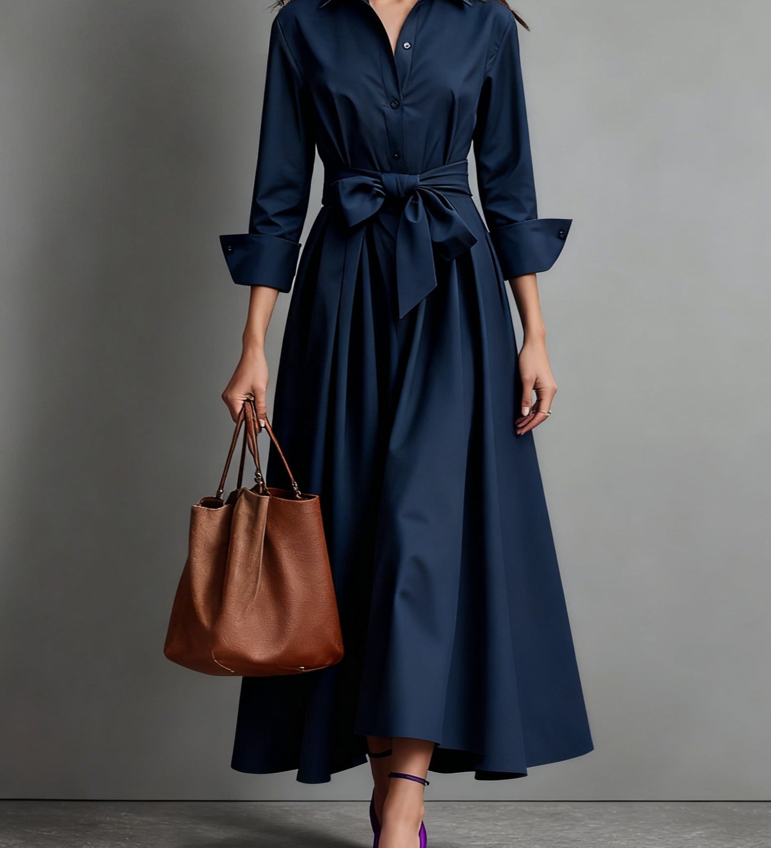 Marise™ | Elegantne Maxi Kleidiga Sõlm Detailiga