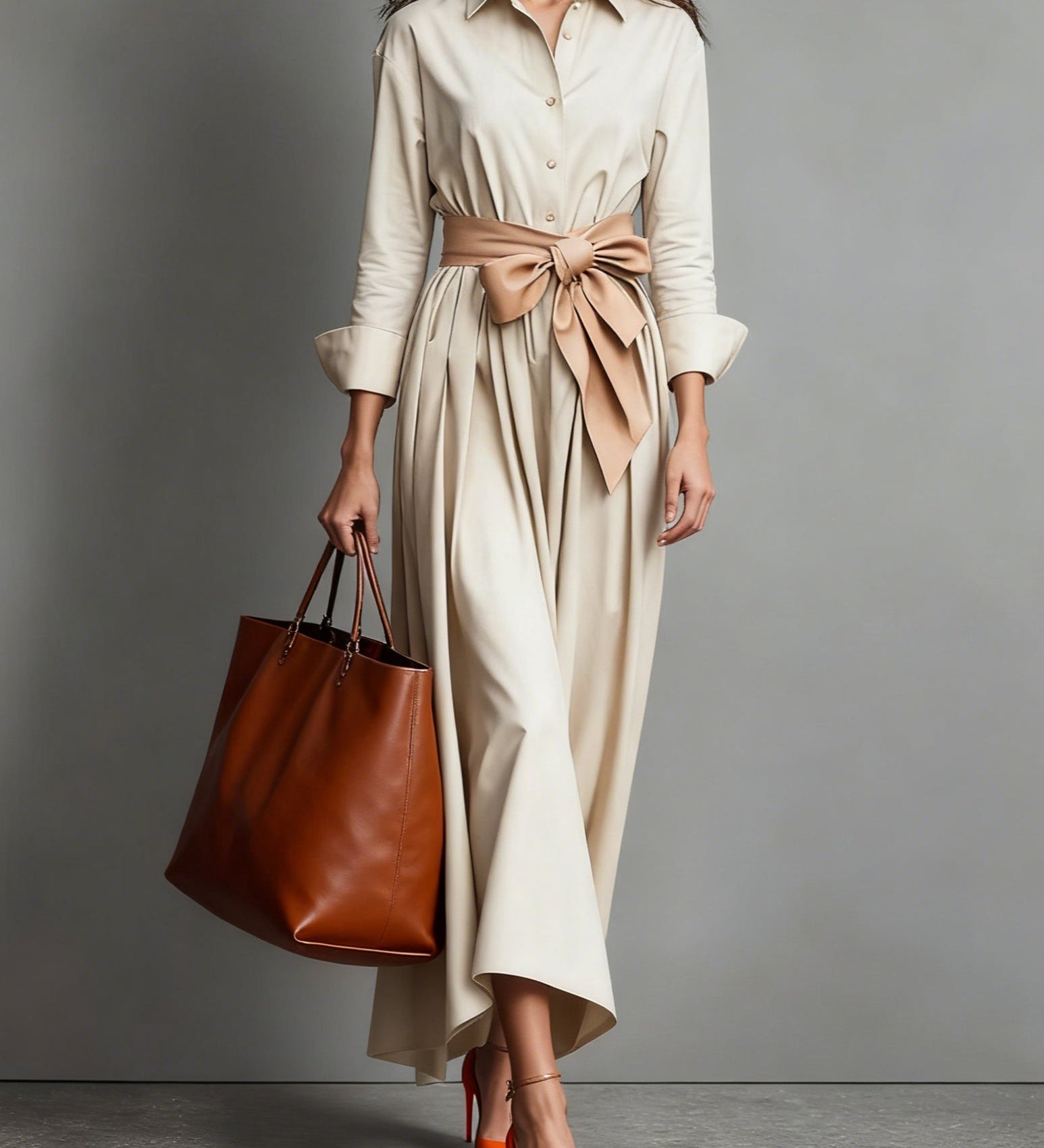 Marise™ | Elegantne Maxi Kleidiga Sõlm Detailiga