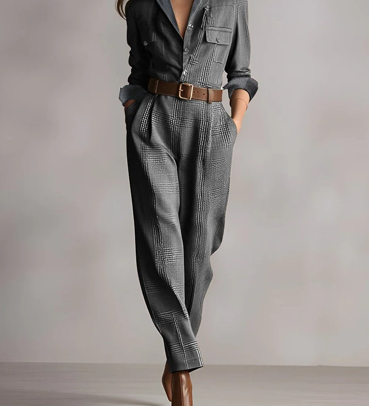 Anna™ | mono elegants ruuduline