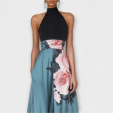 Natalie - Maxi Lillene Kleid A-lõikega