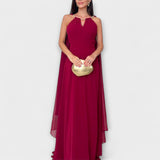 Mabel - Elegantsed maksikleidid mantli ja kõrge lõhiku ning