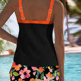 Aitana™ | Elegantne Kaheosaline Tankini Komplekt