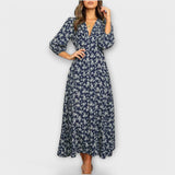 Maxi lilleline kleit naistele