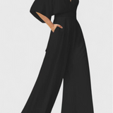 Isaura Mono Largo Elegante laia Jala ja V-kaelusega