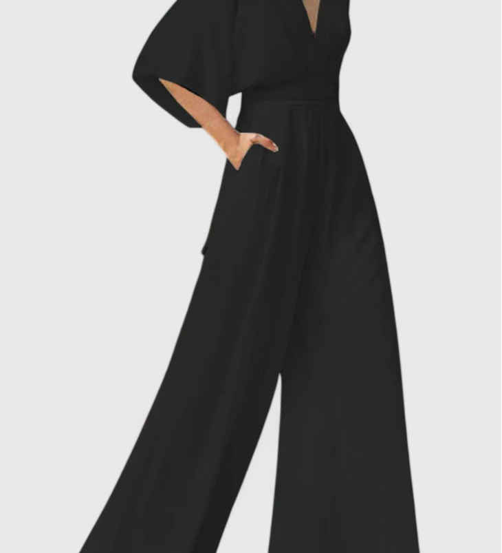 Isaura Mono Largo Elegante laia Jala ja V-kaelusega