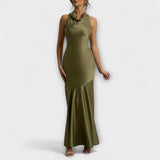 Lennon - Elegantne siidist maxi kleidid