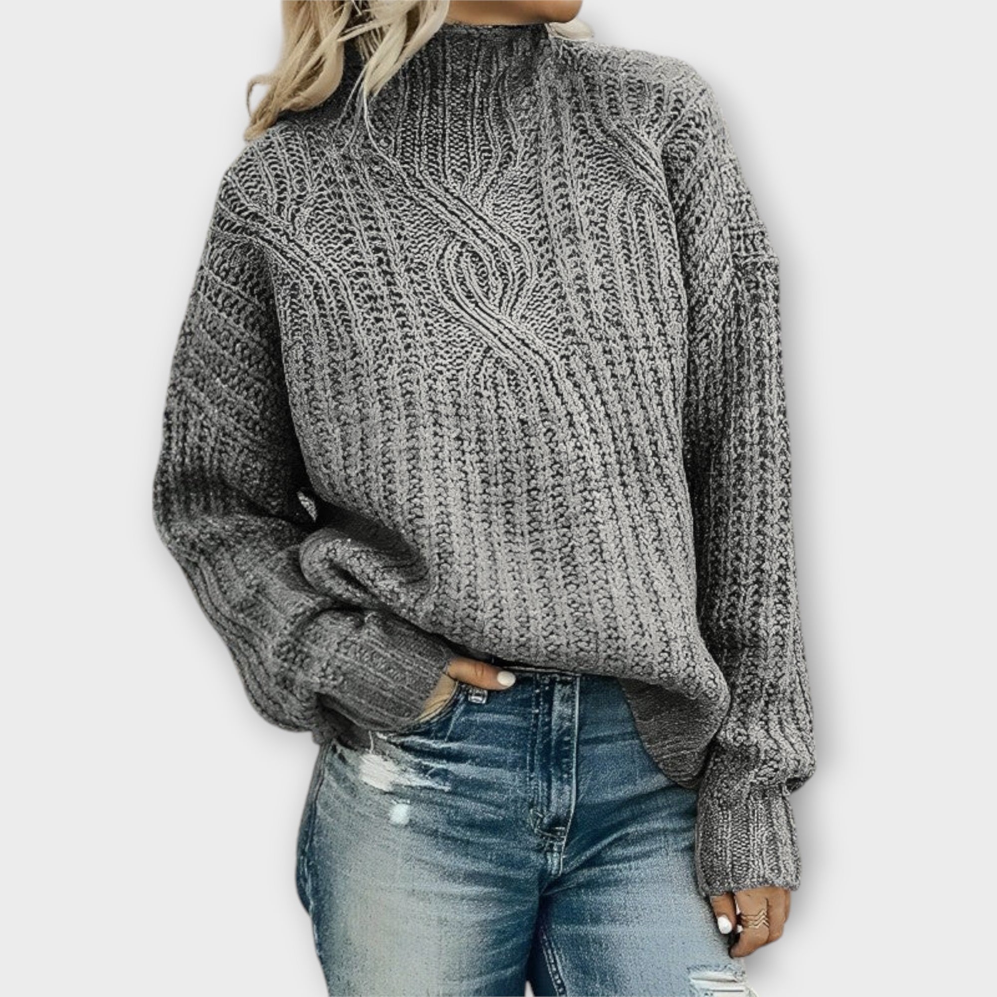 Harper - Topelt kudumipullover