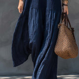Maxi boheemlaslik patchwork kleit