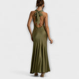 Lennon - Elegantne siidist maxi kleidid