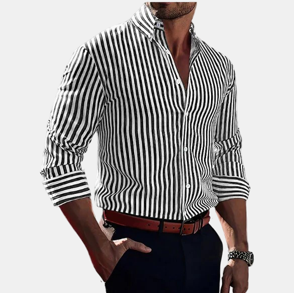 Henrik™ – elegantne triibuline särk
