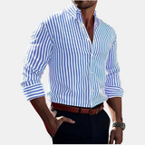 Alejandro™ | Elegantne Triibuline Särk