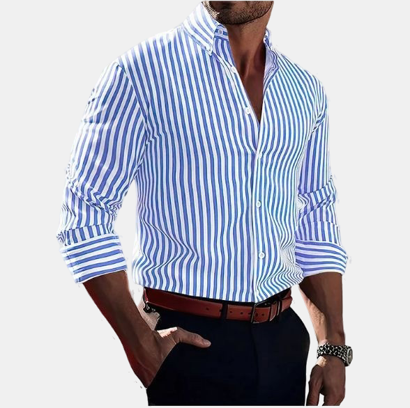 Henrik™ – elegantne triibuline särk