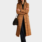 Clara™ | Klassikaline ruuduline mantel
