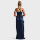 Krissi - Maxi Kleid tumesinises