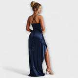 Krissi - Maxi Kleid tumesinises