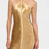 Jianna Metalliliste Fraktsioonide Kleid