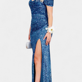 Molinas Merineitsi Kleid Off-Shoulder Sädelevate