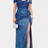Molinas Merineitsi Kleid Off-Shoulder Sädelevate