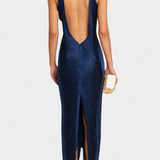 Jianna Metalliliste Fraktsioonide Kleid