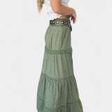 Dola Falda Maxi Boho pitsi ja esisegamisega