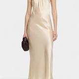 Elvera Midi Kleid Halter Lilledega