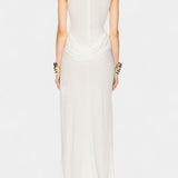 Hertsoginna Maxi Kleid Draped Küljelõikega