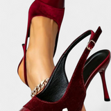 Candice Samet Stiletto Kontsad Patchworkiga