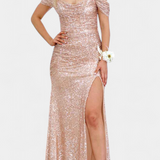 Molinas Merineitsi Kleid Off-Shoulder Sädelevate