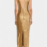 Jianna Metalliliste Fraktsioonide Kleid