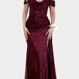 Molinas Merineitsi Kleid Off-Shoulder Sädelevate