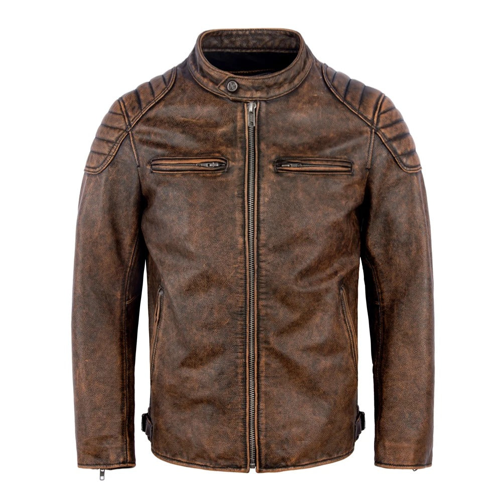 Hugo™ | Vintage nahktagi