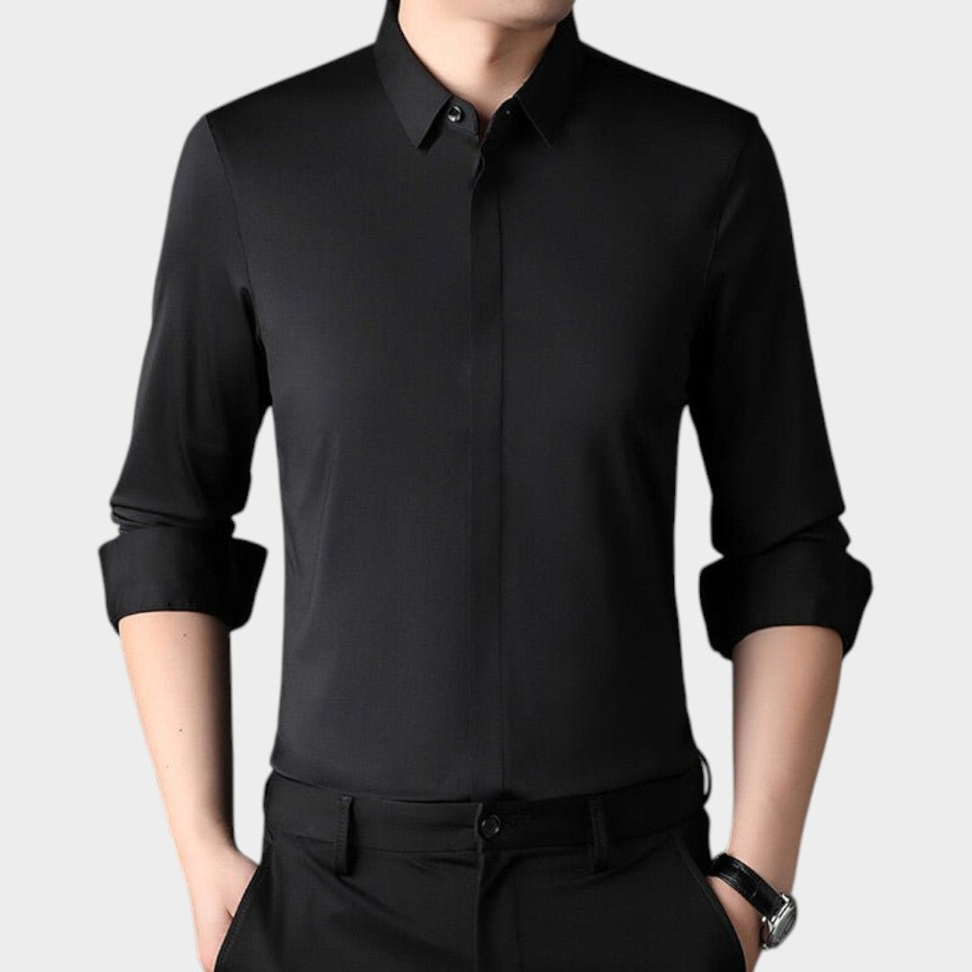 Mitchel™ | Meeste kortsumatu elastne särk
