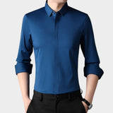 Mitchel™ | Meeste kortsumatu elastne särk