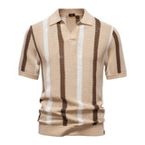 FluxStripe V-kaelusega polo