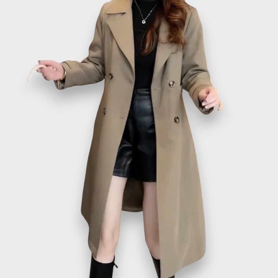 Barbara - Elegantne trench-tüüpi gabardiin