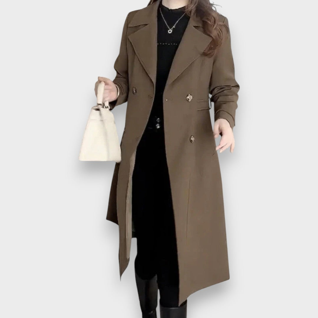 Barbara - Elegantne trench-tüüpi gabardiin