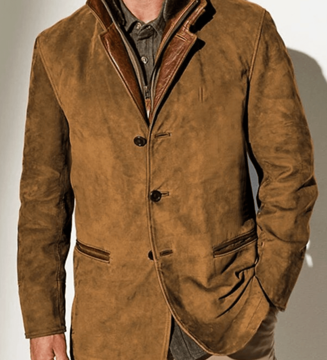 HECTOR | Suede jakk