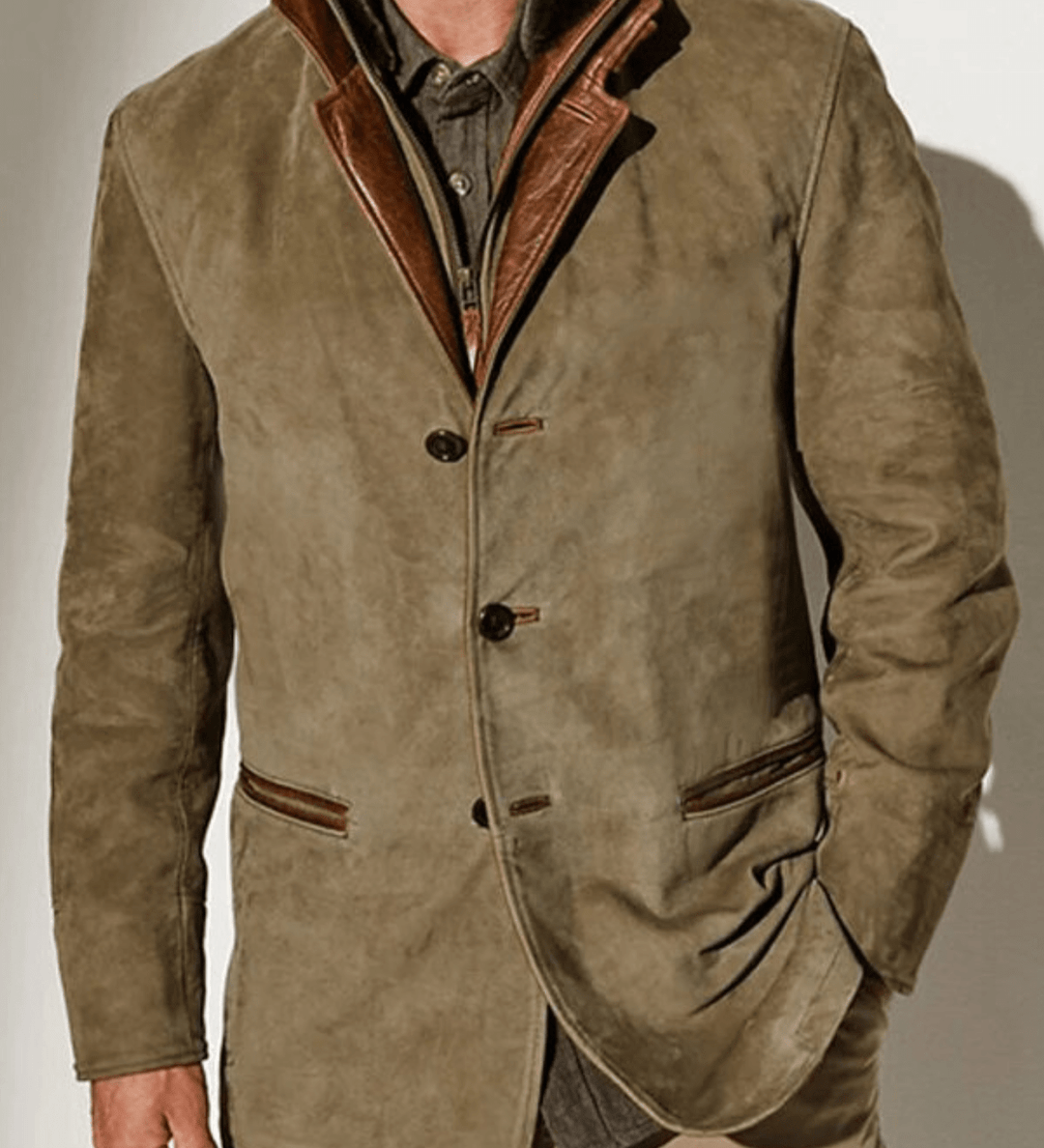 HECTOR | Suede jakk